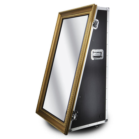 PMB-100 Road Case Mirror Booth Diy Package 55" (BLACK FRIDAY 2023)