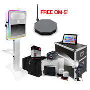 T20R (Razor) LED Photo Booth Business Package with FREE OM-5 with Case (2023 YEAR END SALE)