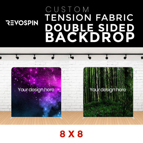 Custom Tension Fabric Double Sided Backdrop
