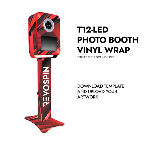 T12-LED Photo Booth Vinyl Wrap