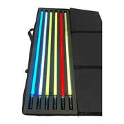 RevoSpin RGB Tube Bar Lights (Set of 6) + TRAVEL BAG