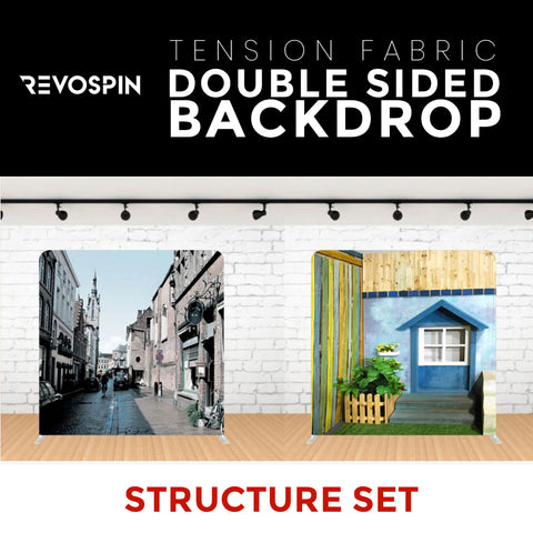 Structure Set Double Sided Tension Fabric Photo Booth Backdrop