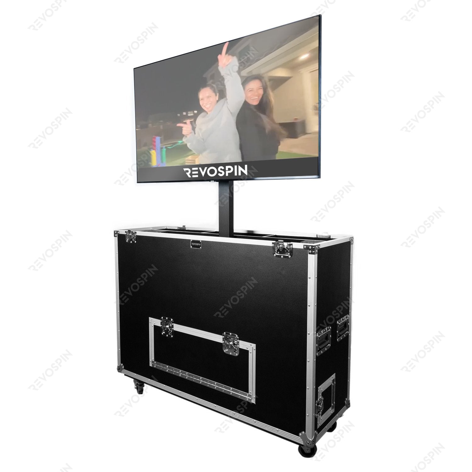 RevoSpin Remote Controlled Motorized TV Lift Travel Case