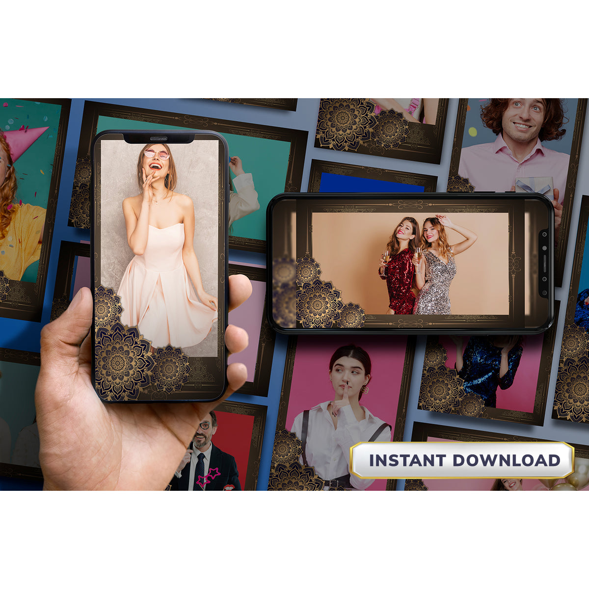 Luxury Design-8 - 360 Photo Booth Template | RevoSpin