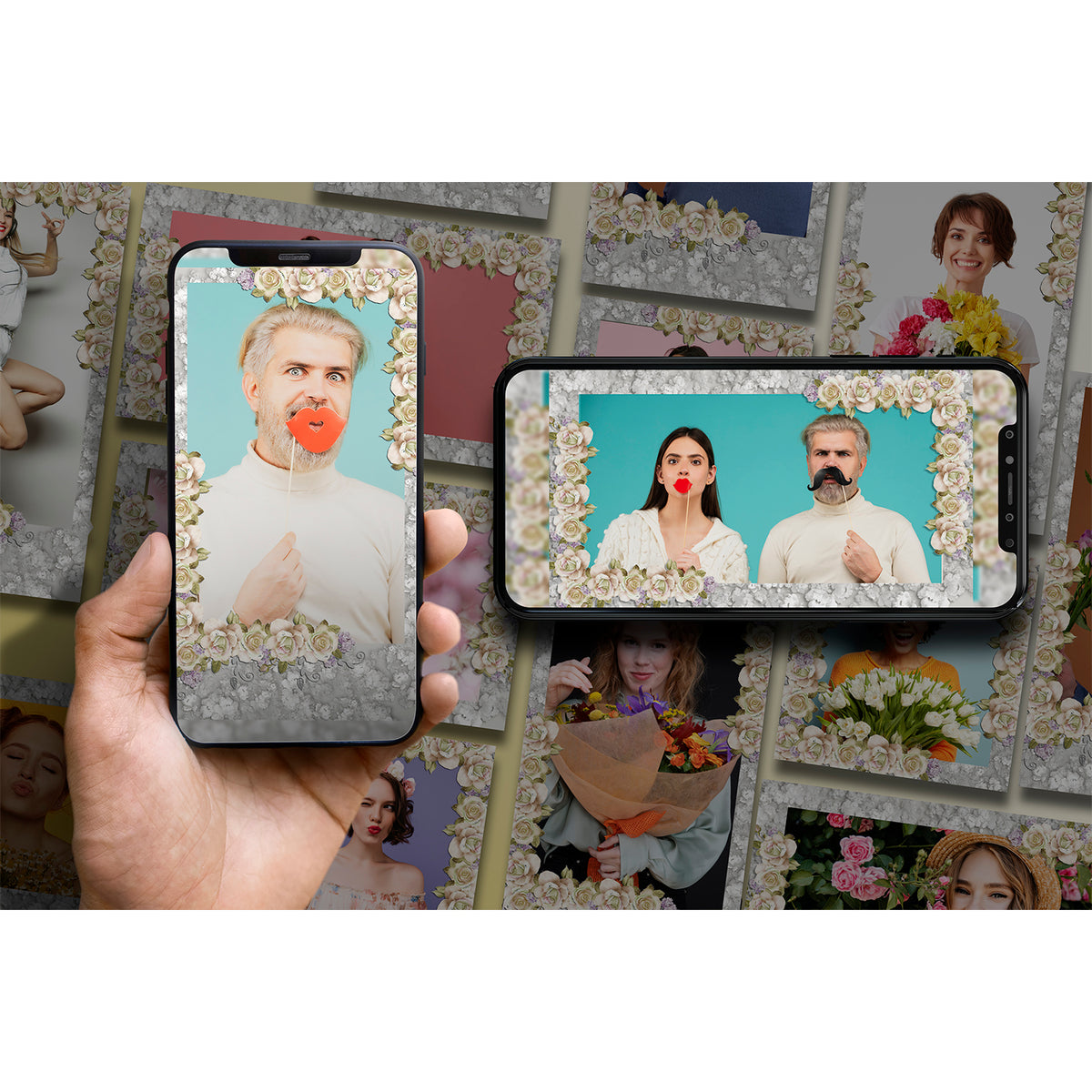 Wedding Celebration Design-3 - 360 Photo Booth Template | RevoSpin