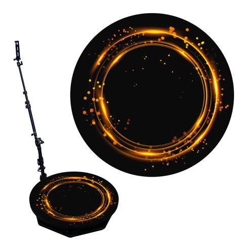 Circle Lights Vinyl Decal Print