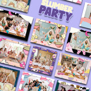 Slumber Party Bundle (10 Designs) - 360 Photo Booth Template Overlays