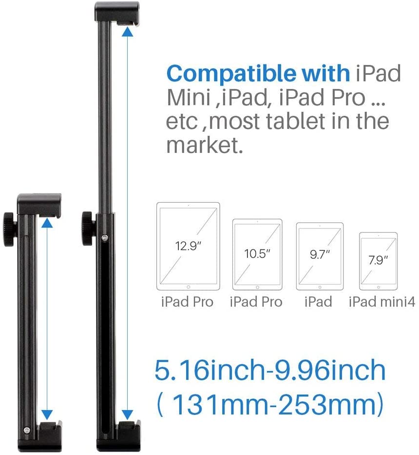 RevoSpin iPad Holder Only - Compatible for iPad Mini, iPad, iPad Pro,