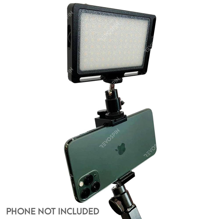 LED Light with iPhone Bracket